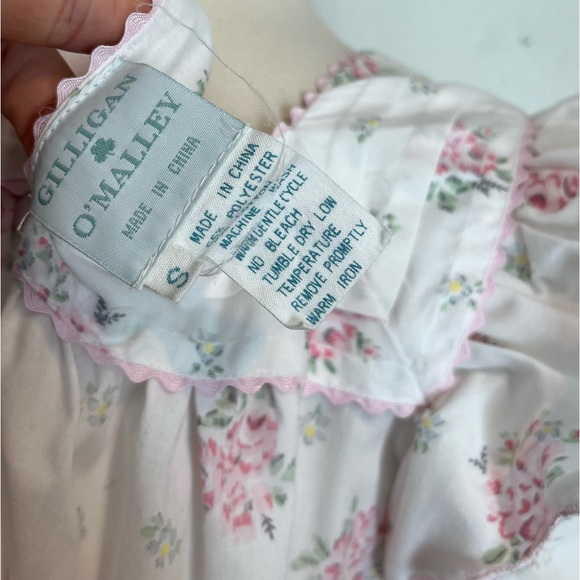 VINTAGE Gilligan O’Malley | Floral Ruffle Mumu Nightgown - Picture 6 of 9